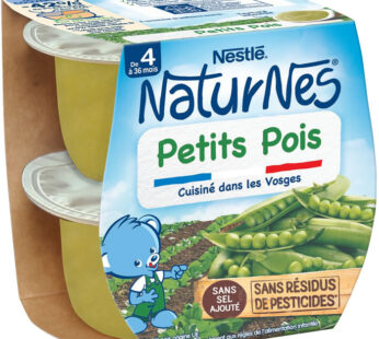 NESTLE NaturNes – Petits pois 2×130 g
