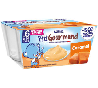 NESTLE P&rsquo;tit gourmand – Dessert au caramel 400 g
