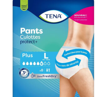 TENA Culottes absorbantes femme taille L x8