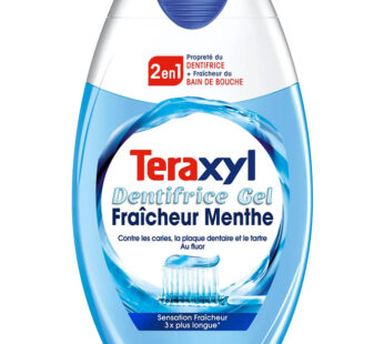 TERAXYL – Dentifrice gel 2en1 à la menthe 75 ml