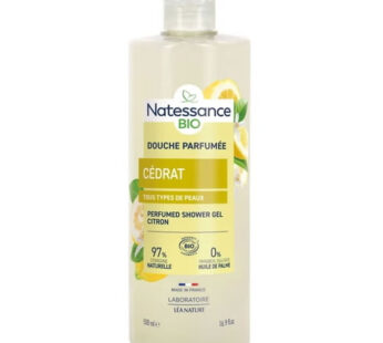 NATESSANCE Gel douche cédrat 500 ml