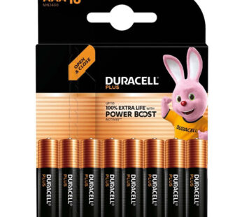 DURACELL Plus Piles alcalines LR03 – type AAA (x16)