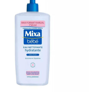 MIXA Bébé – Eau nettoyante hydratante 750 ml