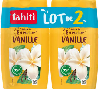 TAHITI – Gel douche vanille 2 x 250 ml