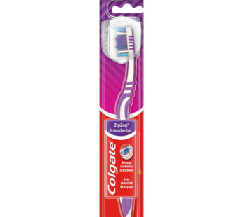 COLGATE ZigZag – Brosse à dents medium 1 unité