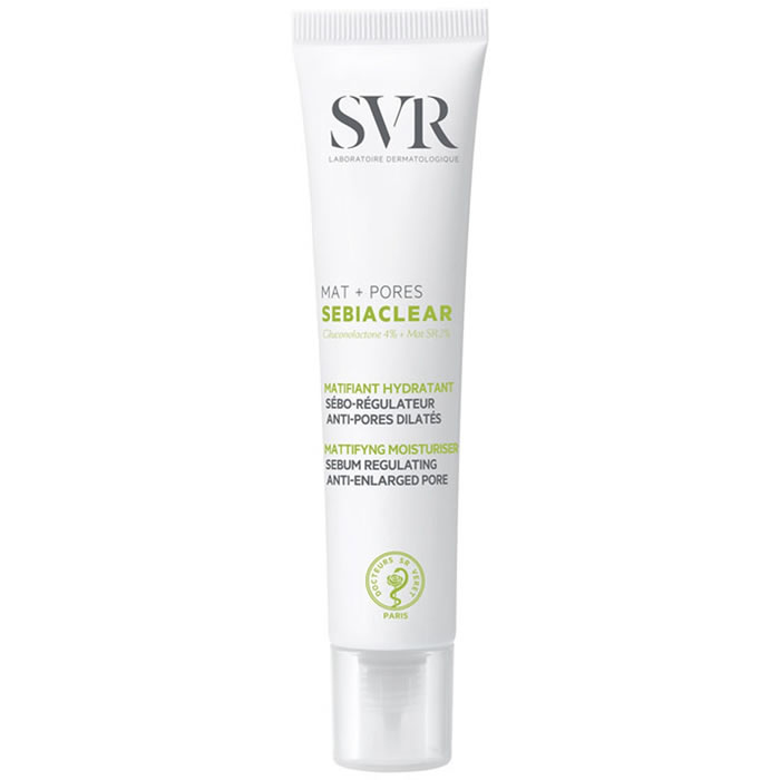SVR Sebiaclear Crème matifiante anti imperfections, sébo-régulateur 40 ml