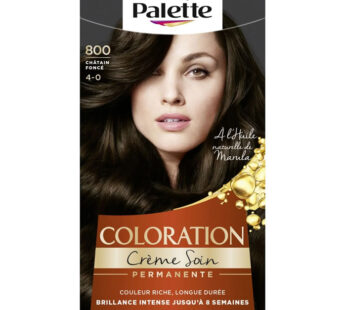 SCHWARZKOPF Palette – Coloration permanente châtain foncé 800