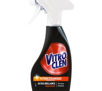 Vitroclen Nettoyant spray dégraissant pour plaques vitrocéramiques 250 ml