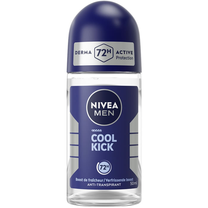 NIVEA Men - Déodorant bille homme cool kick 48h 50 ml
