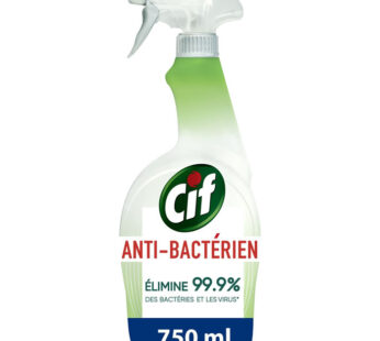 CIF Nettoyant spray multi-usages anti-bactérien 750 ml