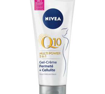 NIVEA Q10 – Gel crème 5-en-1 fermeté cellulite 200 ml