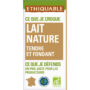 ETHIQUABLE - Tablette de chocolat au lait bio 100g