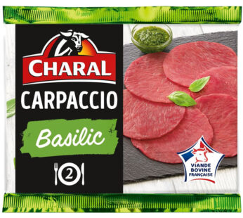 CHARAL – Carpaccio de boeuf au basilic 230 g