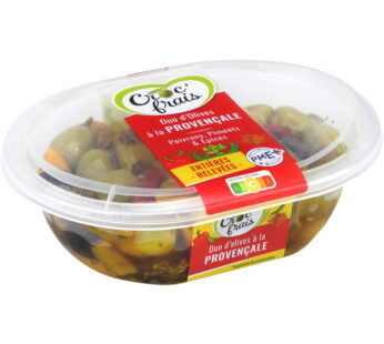 CROC&rsquo; FRAIS – Olives marinées à la provençale