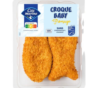 Poisson pané MSC au fromage fondu – CITE MARINE