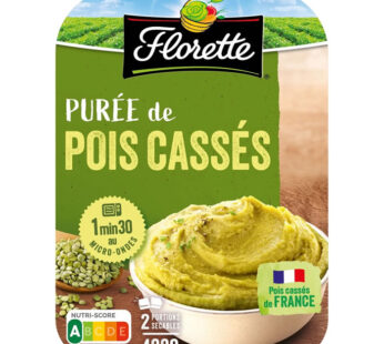 Florette – Purée de pois cassés 2 x 200 g