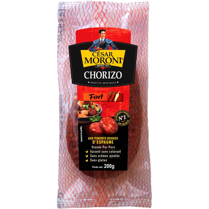 CESAR MORONI - Chorizo piquant (200 g)