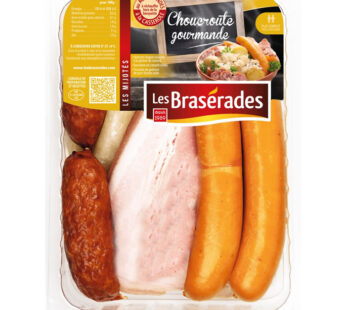 LES BRASERADES Les Mijotés – Choucroute gourmande 820 g