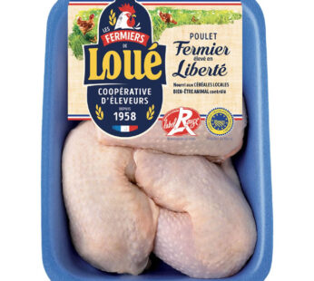 LOUE – Cuisses de poulet fermier Label Rouge IGP (900 g)