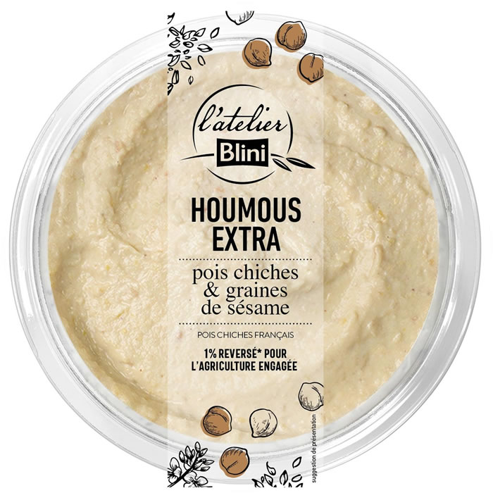 L'ATELIER BLINI - Houmous extra 175g