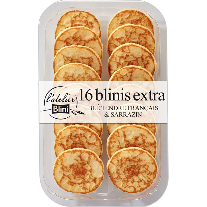 Blinis extra au blé et sarrazin - L'ATELIER BLINI