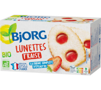 BJORG – Lunettes à la fraise bio 200g