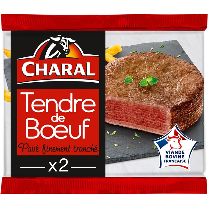 CHARAL - Tendres de boeuf 2 x 120 g