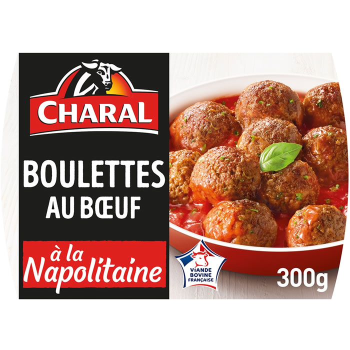 CHARAL - Boulettes au boeuf à la Napolitaine 300 g