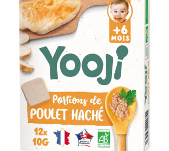 YOOJI – Galets de poulet dès 6 mois bio 120g