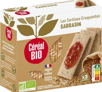CEREAL BIO – Tartines craquantes sarrasin bio – 145 g