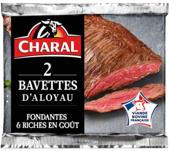 CHARAL – Bavettes d&rsquo;aloyau 2 x 130 g
