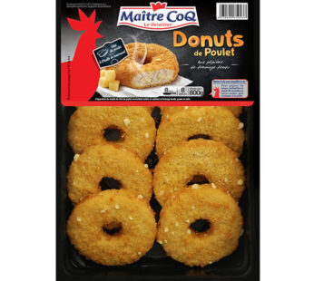 MAITRE COQ – Donuts panés de poulet et fromage fondu (800 g)