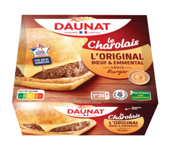 DAUNAT – Burger charolais et emmental sauce burger