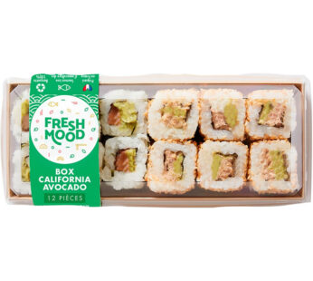 Plateau de sushis california au saumon, avocat et thon – FRESHMOOD