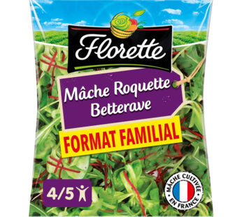 FLORETTE – Salade mâche, roquette et betterave