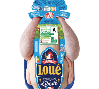 LOUE Poulet fermier entier blanc label rouge IGP