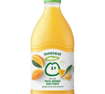 INNOCENT – Pur jus d&rsquo;orange avec pulpe 1,5L