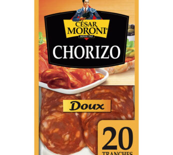 CESAR MORONI Chorizo doux en tranche