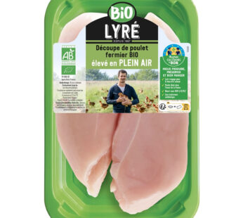 LYRE Escalopes de poulet fermier bio