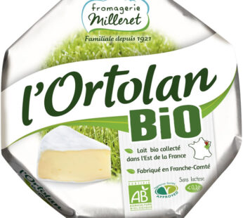 FROMAGERIE MILLERET – Ortolan bio 250g