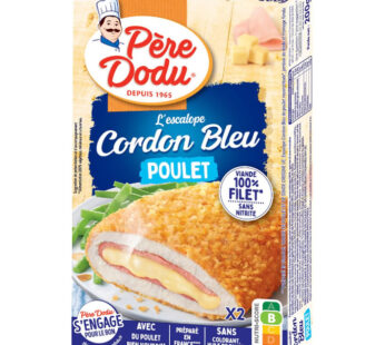 PERE DODU – Cordons bleus de poulet (2 x 100 g)