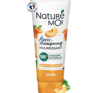 NATURE MOI – Après-shampoing nourrissant à l&rsquo;abricot et huile sésame – 200 ml