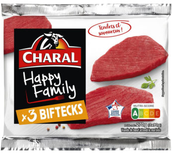 CHARAL Happy Family – Biftecks 3 x 90 g