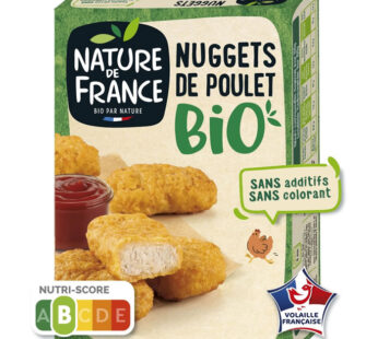NATURE DE FRANCE – Nuggets de poulet bio (200 g)