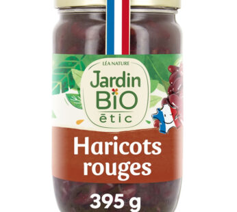 JARDIN BIO Étic – Haricots rouges à la sauge bio – 395 g