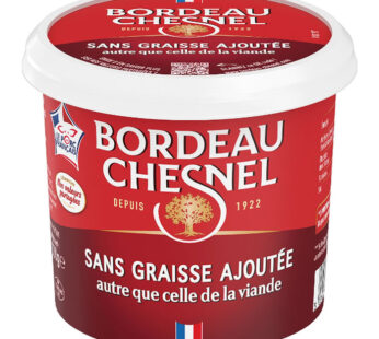 BORDEAU CHESNEL Rillettes du Mans pur porc sans graisse ajoutée (220 g)