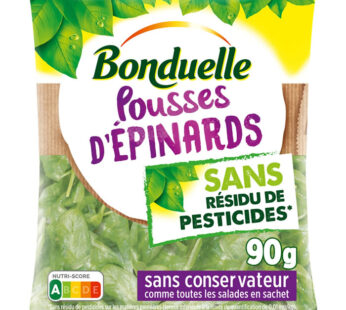 Bonduelle – Pousses d&rsquo;épinard 90 g