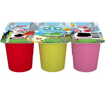 LES 2 VACHES – Petits suisses aux fruits bio – 6 x 50 g