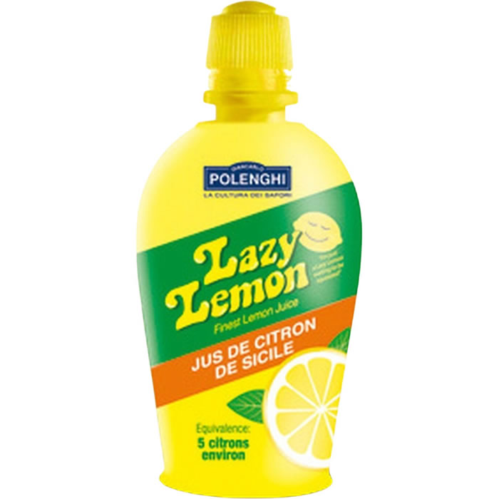 Jus de citron jaune - LAZY LEMON