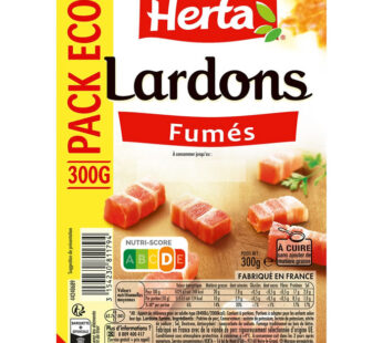 HERTA Lardons fumés Moyen Format